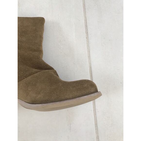 Cordani Suede Slip On Side Snap Ankle Boots Italy - Picture 5 of 12